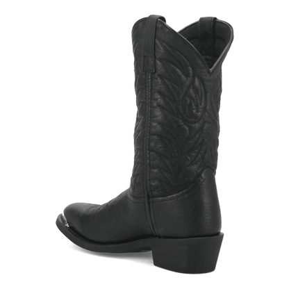 Laredo East Bound Black Pig Skin Leather Boots