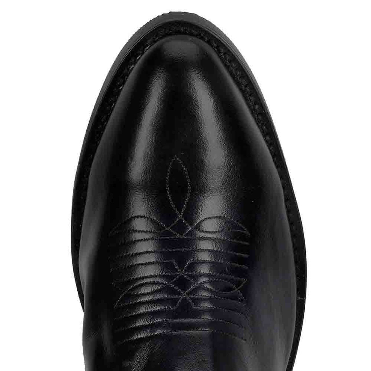 Laredo Paris Black Leather R-Toe Men's Boots 5 4240_8_D  - from alligatorwarehouse.com