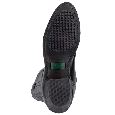 Laredo Paris Black Leather R-Toe Men's Boots 6 4240_8_D  - from alligatorwarehouse.com