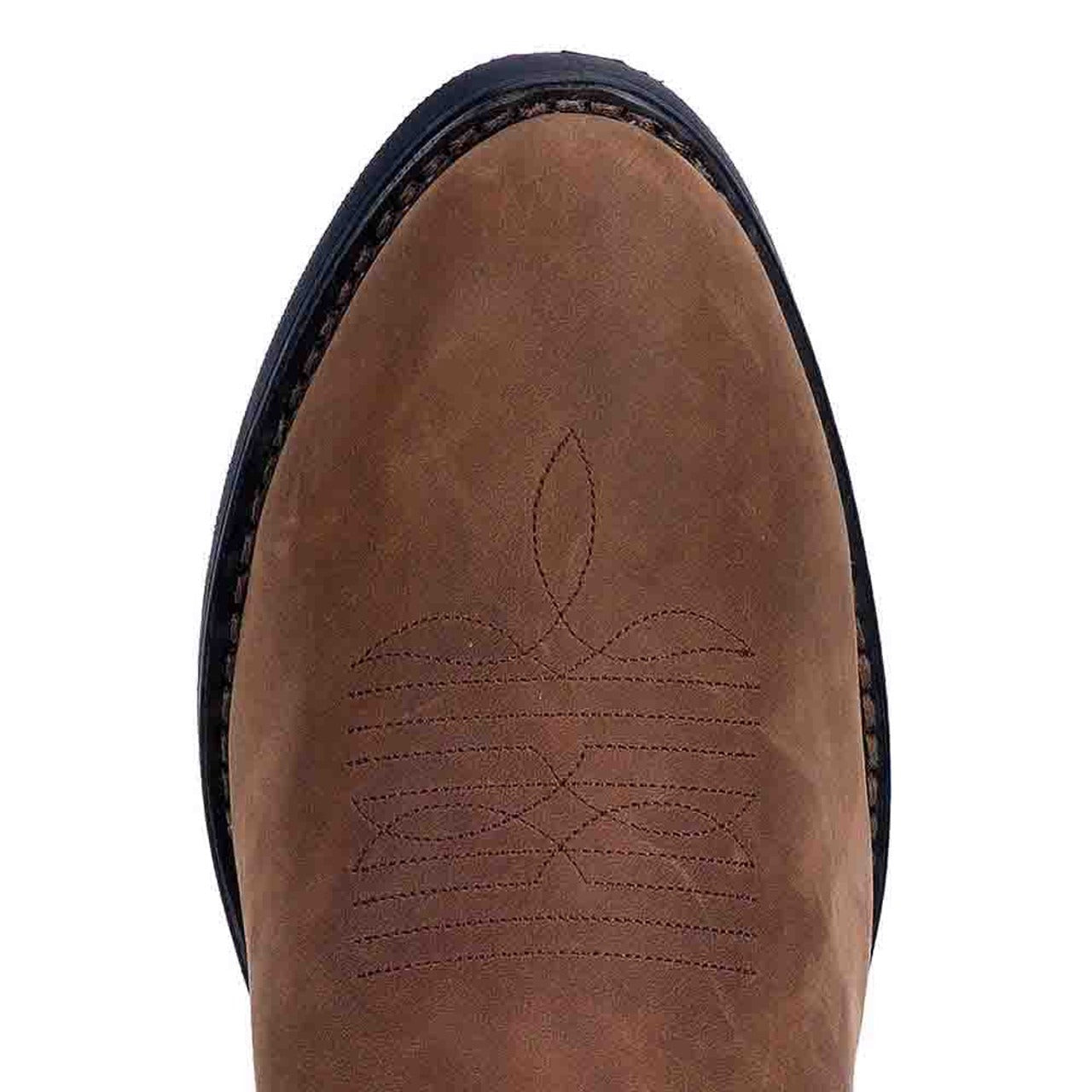 Laredo Paris Tan Distressed R-Toe Men's Leather Boots 4 4242_8_D  - from alligatorwarehouse.com