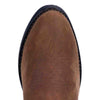 Laredo Paris Tan Distressed R-Toe Men's Leather Boots 4 4242_8_D  - from alligatorwarehouse.com