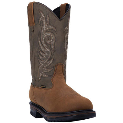 Laredo Sullivan Tan Waterproof Distressed Men's Leather Western Boots 2 68112_9_D  - from alligatorwarehouse.com