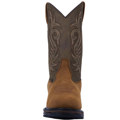 Laredo Sullivan Tan Waterproof Distressed Men's Leather Western Boots 3 68112_9_D  - from alligatorwarehouse.com