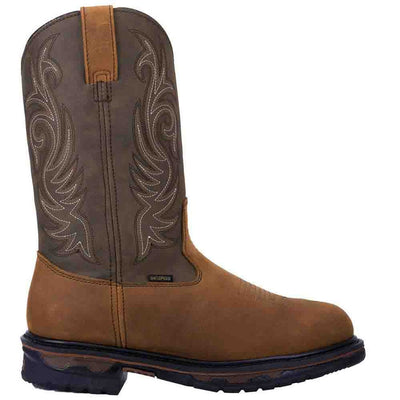 Laredo Sullivan Tan Waterproof Distressed Men's Leather Western Boots 1 68112_9_D  - from alligatorwarehouse.com