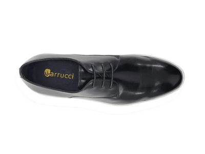 Leather Derby Dress Sneaker 3 KS529-01BLACK9  - from alligatorwarehouse.com