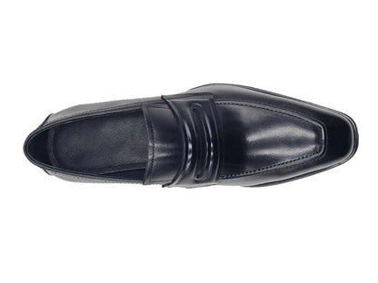Carrucci Leather Penny Loafer in Chunky Sole