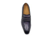 Leather Penny Loafer in Chunky Sole 15 KS522-01COGNAC75  - from alligatorwarehouse.com