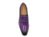 Leather Penny Loafer in Chunky Sole 20 KS522-01COGNAC75  - from alligatorwarehouse.com