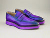 Leather Penny Loafer in Chunky Sole 13 KS522-01COGNAC75  - from alligatorwarehouse.com