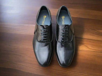 Leather Sole Oxford Lambskin 3 KS475-01BLK85  - from alligatorwarehouse.com