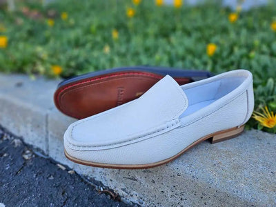 Leather Sole Timeless Slip-on Loafer 9 KL201-02BROWN75  - from alligatorwarehouse.com