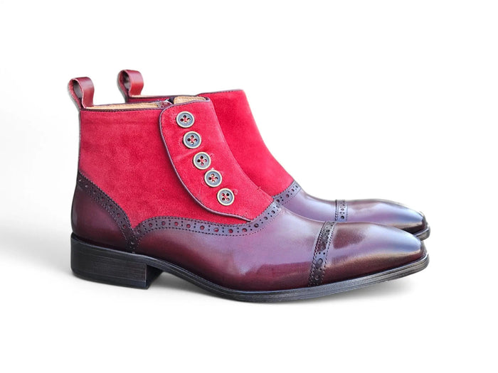 Carrucci Leather & Suede Slip-On Boot
