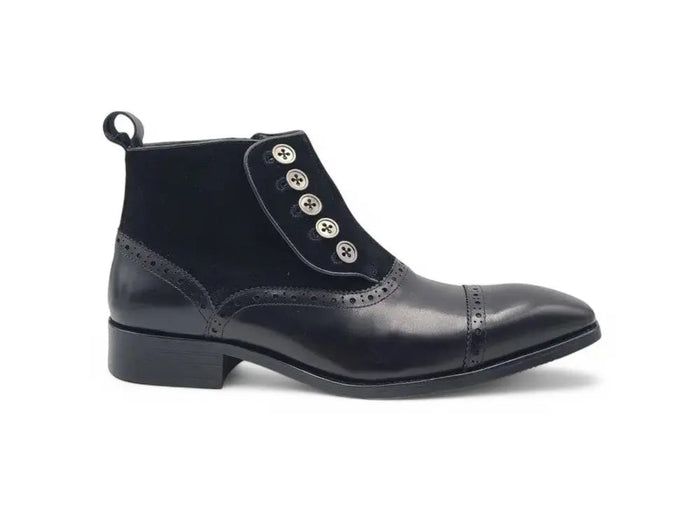 Carrucci Leather & Suede Slip-On Boot