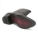Los Altos Mens Black Genuine Lizard Leather Ankle Boots