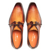 Principe Patina Leather Derby Tan/Rust By Mezlan Made In Spain Brand 3   - from alligatorwarehouse.com
