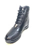 Los Altos Black Ostrich Leg High-top Sneakers 3   - from alligatorwarehouse.com