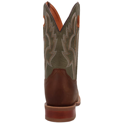 Dan Post Mens Leighton Brown and Blue Leather Western Boots 1 DP5173_7_D  - from alligatorwarehouse.com