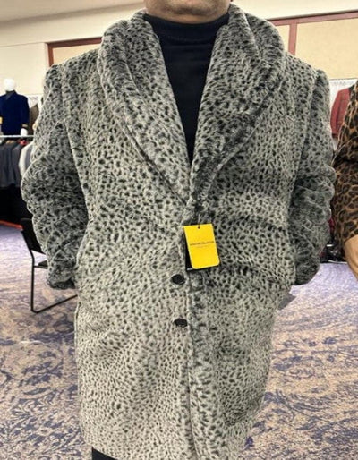 Vintage 1920s Gangster Pimp Coat – Full Length Leopard Faux Fur Style 8   - from alligatorwarehouse.com