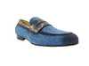 Life Style Penny Loafer W Leather Trim 9 KS714-03BROWN75  - from alligatorwarehouse.com