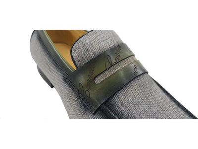 Life Style Penny Loafer W Leather Trim 14 KS714-03BROWN75  - from alligatorwarehouse.com