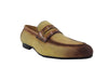 Life Style Penny Loafer W Leather Trim 17 KS714-03BROWN75  - from alligatorwarehouse.com