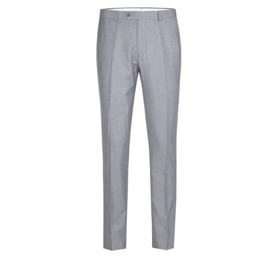 Light Grey Suit - Silver Gray Suit For Wedding - Mens Two Button Slim Fit Light Grey Pocket Suit 4   - from alligatorwarehouse.com