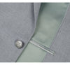Light Grey Suit - Silver Gray Suit For Wedding - Mens Two Button Slim Fit Hack Light Grey Pocket Suit 3   - from alligatorwarehouse.com