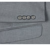 Light Grey Suit - Silver Gray Suit For Wedding - Mens Two Button Slim Fit Light Grey Pocket Suit 7   - from alligatorwarehouse.com