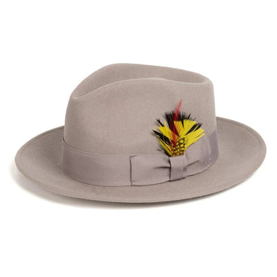 Fedora Hat in 10 Colors - 100% Australian Wool fabric 43   - from alligatorwarehouse.com