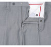 Light Grey Suit - Silver Gray Suit For Wedding - Mens Basic Two Button Slim Fit Light Grey Suit 5   - from alligatorwarehouse.com