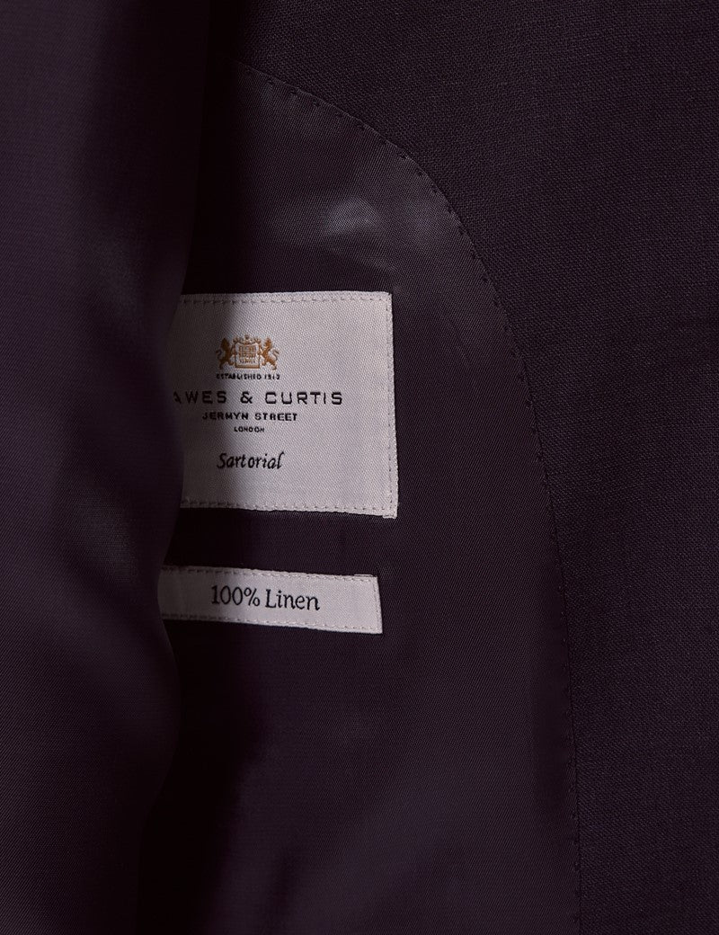 Mens Linen Suit For Beach Wedding - Summer  Suit in Navy Linen 5 Y8-7741  - from alligatorwarehouse.com