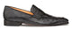 Lisbon Ostrich Black By Mezlan Made In Spain Brand