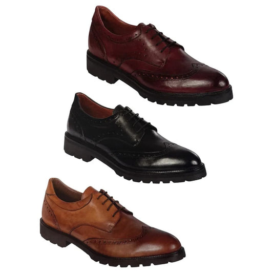 Lombardy Calfskin Wingtip Dress Shoes
