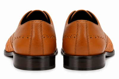 Men's Vestigium Genuine Caiman Belly Derby Shoes