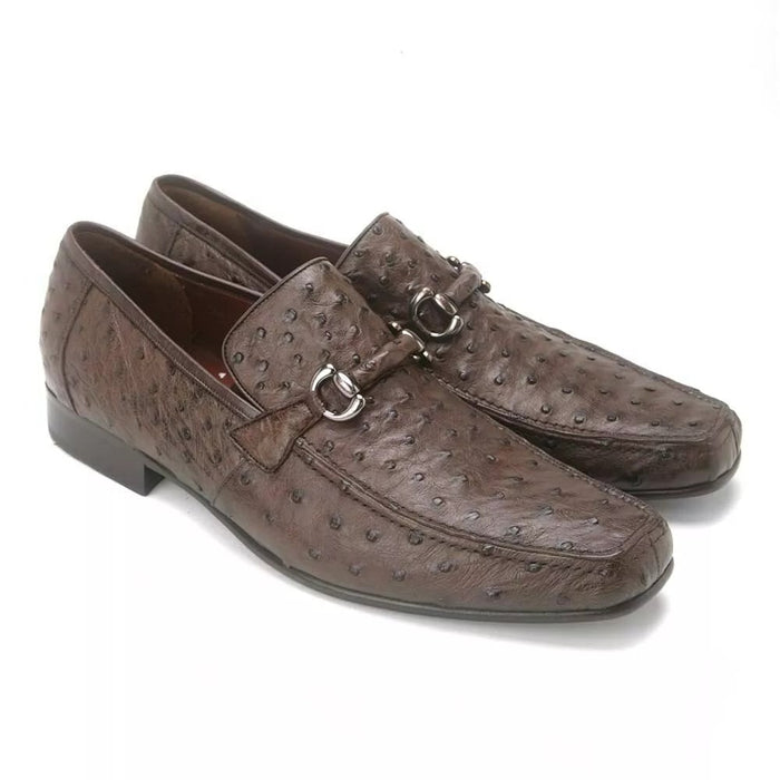 Genuine Ostrich Slip On By Los Altos