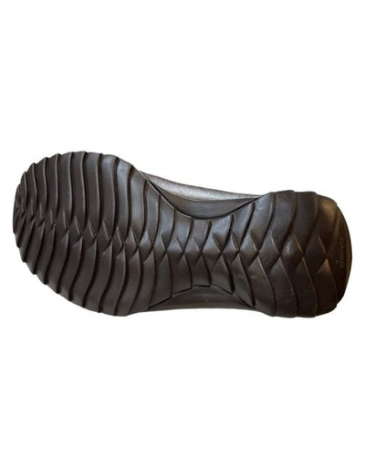 Los Altos Brown Ostrich Leg Lace Up Sneakers 6   - from alligatorwarehouse.com