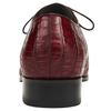 Los Altos Men's Burgundy Crocodile Shoes Gator Shoes 4   - from alligatorwarehouse.com