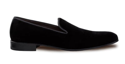 Lublin Velvet Black By Mezlan Made In Spain Brand 9   - from alligatorwarehouse.com