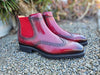 Lug Sole Chelsea Boot with Wingtip Toe 5 KB515-13CHESTNUT75  - from alligatorwarehouse.com