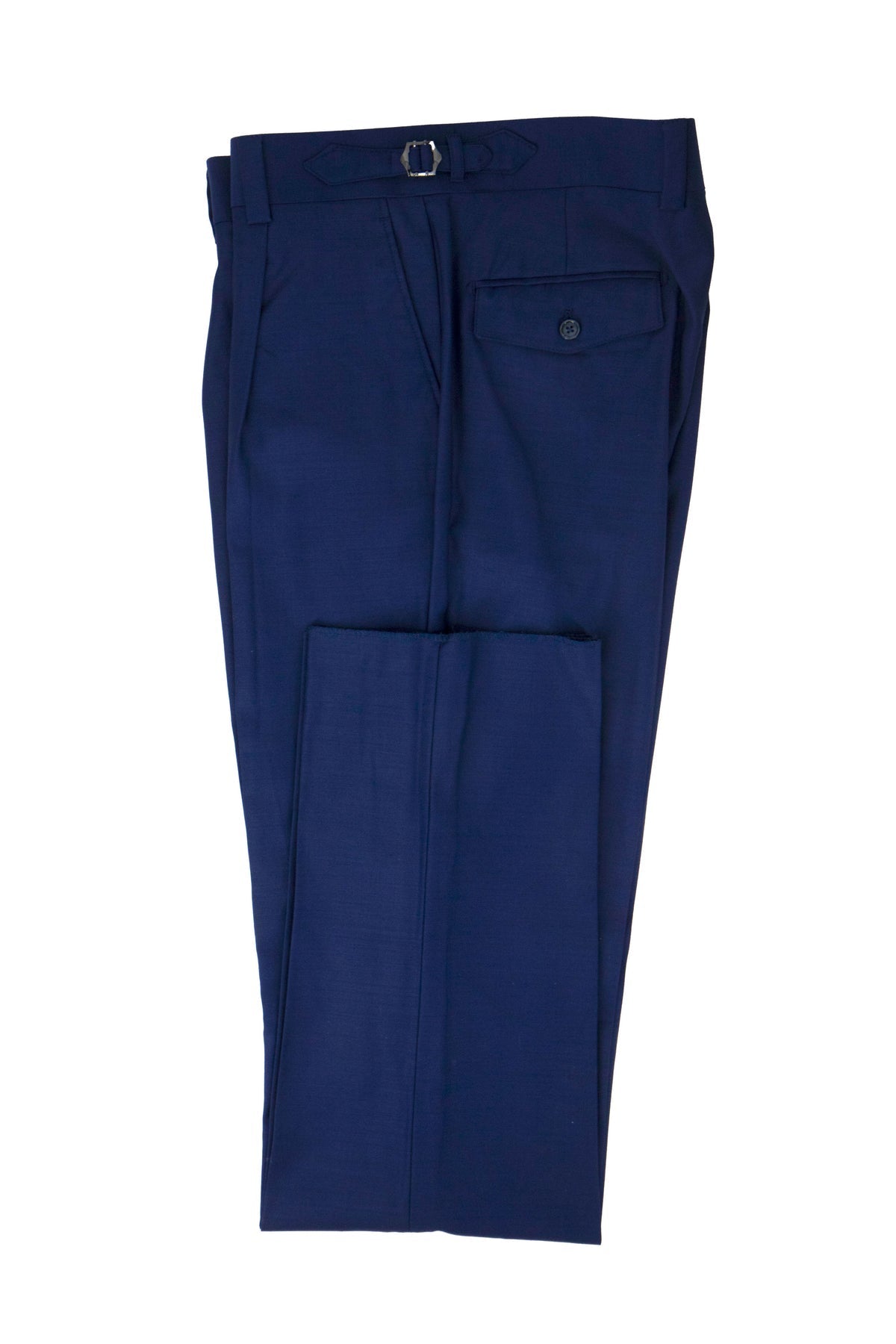 Tiglio Luxe French Blue Semi-Wide Leg Wool Marbella Dress Pants 1   - from alligatorwarehouse.com