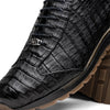 Marco Di Milano Alonzo Men's Shoes Genuine Caiman Crocodile Casual Sneakers 16 ALONZO_CAIMAN FUSCUS_BLACK_8  - from alligatorwarehouse.com