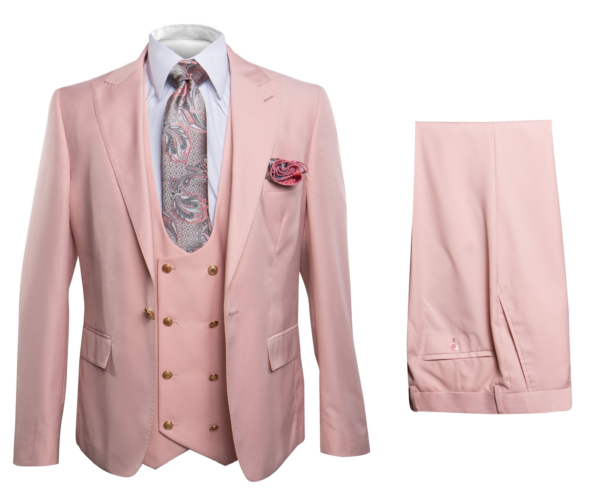 ROSSI MAN SLIM FIT 3 PIECE SUIT MAX RM1203 1   - from alligatorwarehouse.com