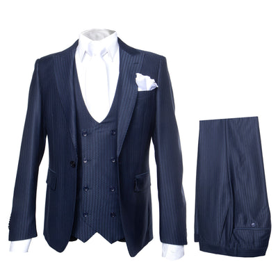 ROSSI MAN SLIM FIT 3 PIECE SUIT MAX RM1711 1   - from alligatorwarehouse.com