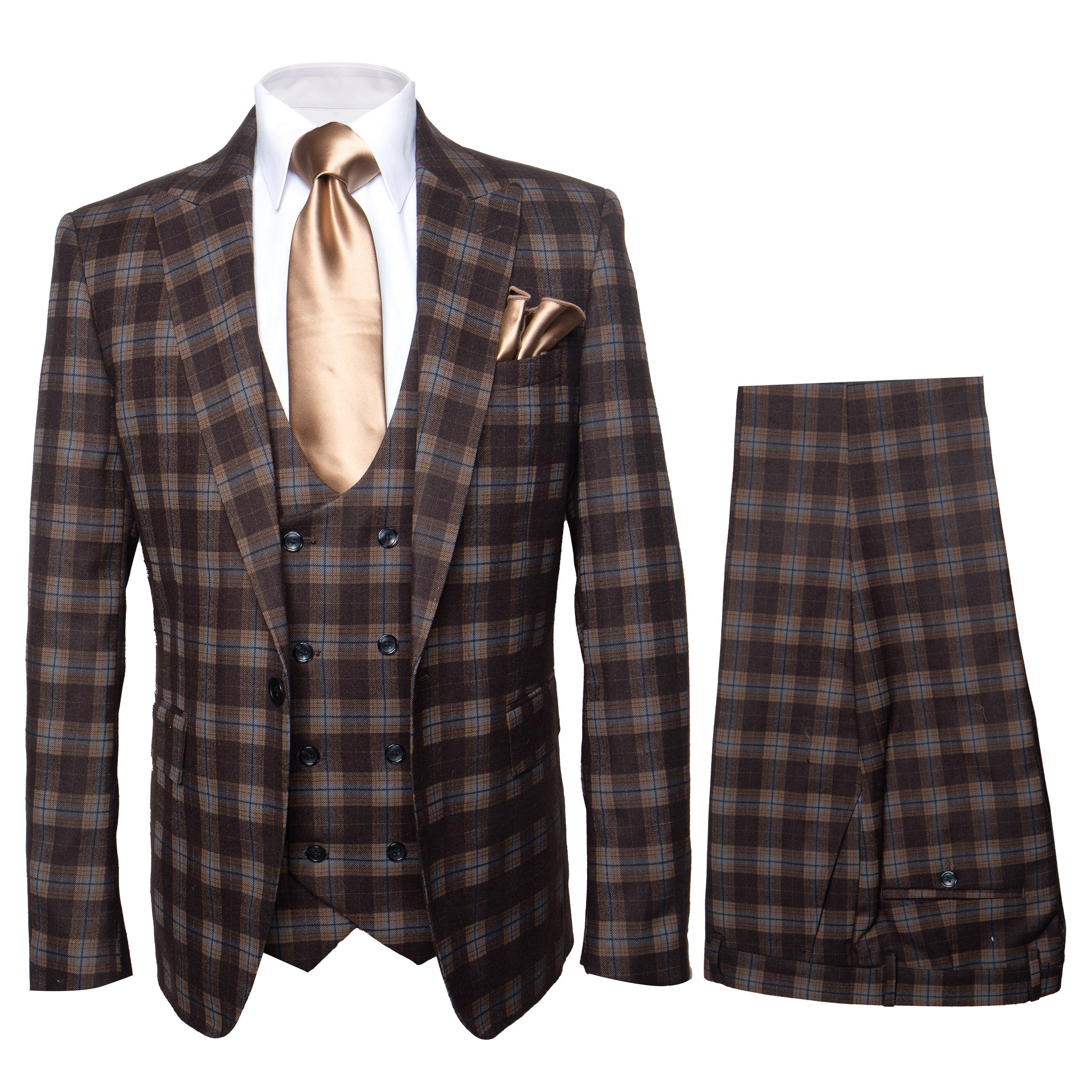 ROSSI MAN SLIM FIT 3 PIECE SUIT MAX RM1735 1   - from alligatorwarehouse.com