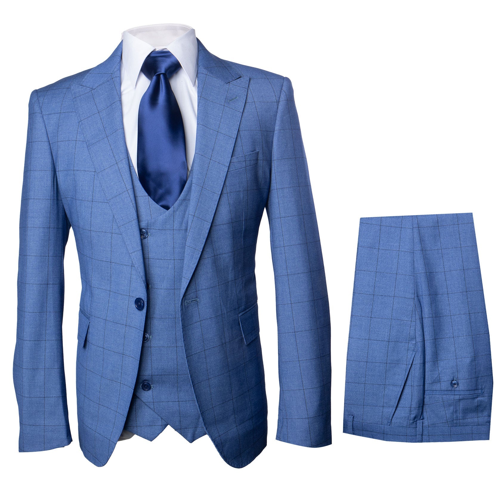 ROSSI MAN SLIM FIT 3 PIECE SUIT MAX RM1785 1   - from alligatorwarehouse.com