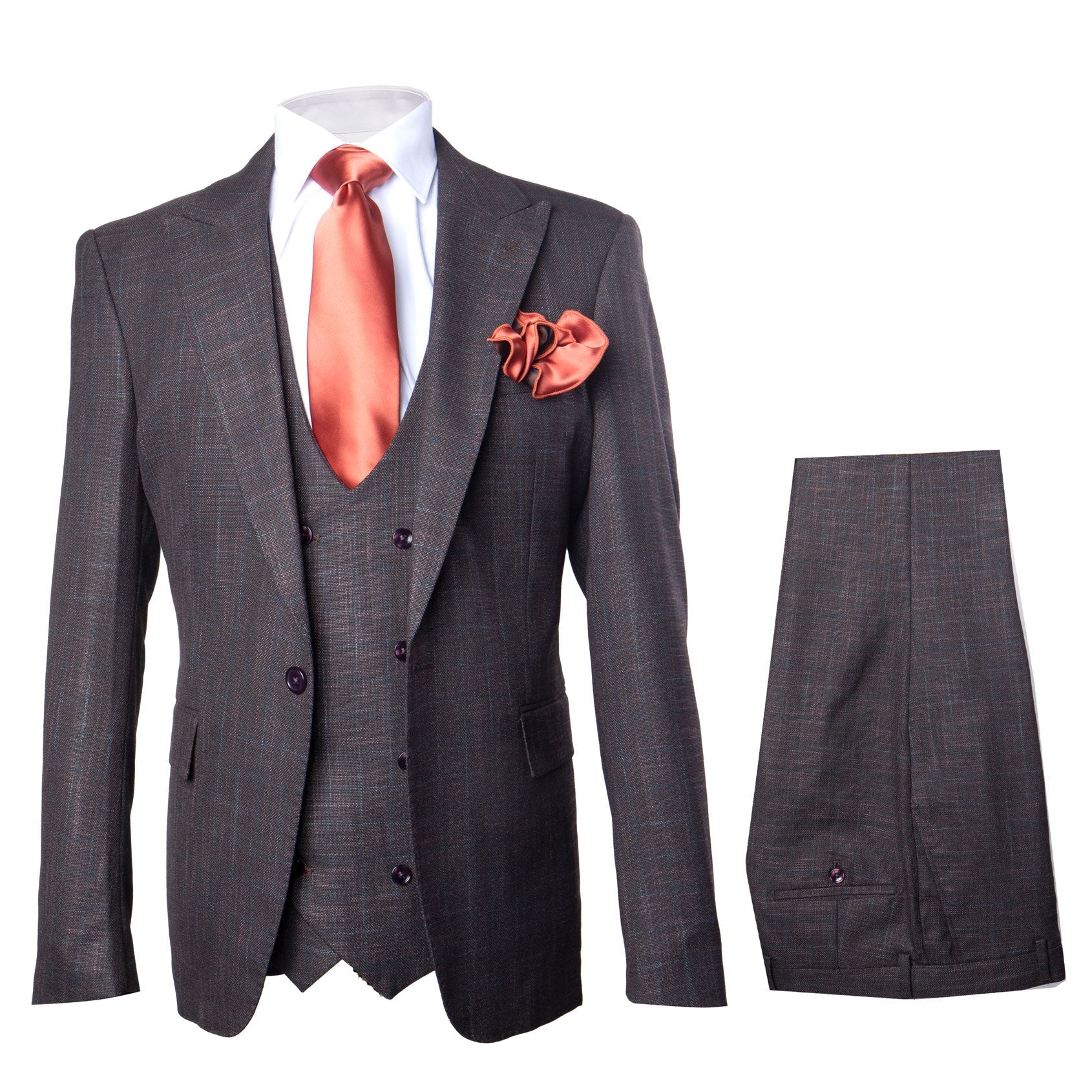 ROSSI MAN SLIM FIT 3 PIECE SUIT MAX RM1787 1   - from alligatorwarehouse.com