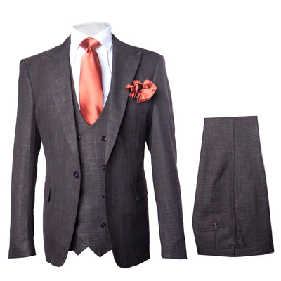 Rossi Man MAX RM1787 Slim Fit 3-Piece Suit – Stylish and Elegant Men’s Formalwear 1   - from alligatorwarehouse.com