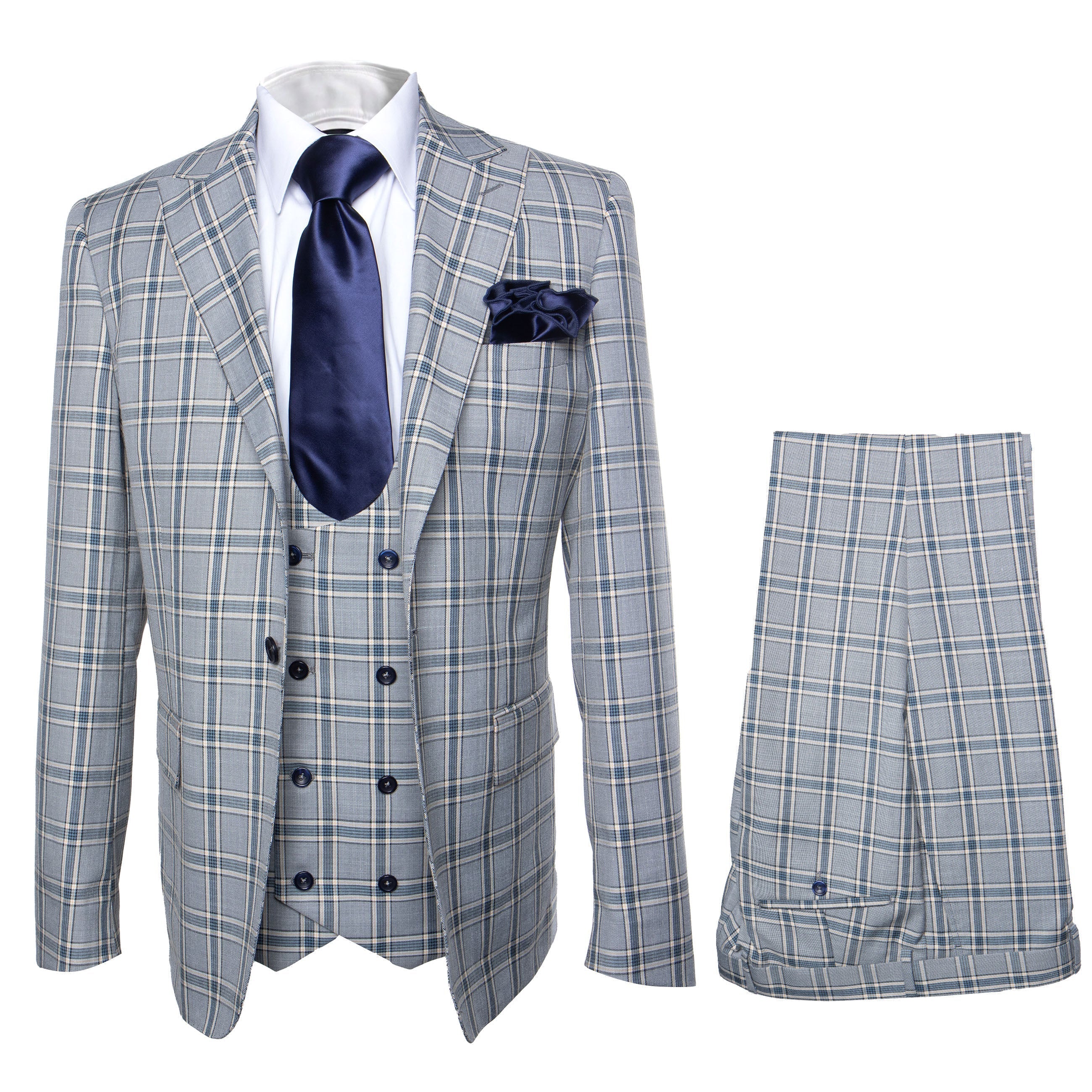 ROSSI MAN SLIM FIT 3 PIECE SUIT MAX RM1820 1   - from alligatorwarehouse.com