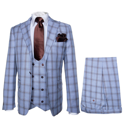 ROSSI MAN SLIM FIT 3 PIECE SUIT MAX RM1822 1   - from alligatorwarehouse.com