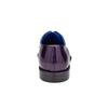 Belvedere Mare  Shoes Men's Purple Genuine Ostrich & Eel Split-toe Oxfords 5 MEN 2P7 PURPLE-M-09.5  - from alligatorwarehouse.com